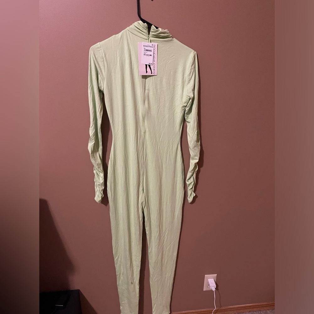 Naked wardrobe lime green jumpsuit - Picture 4 of 8